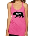 thumbnail image 1 of Wild Bobby Mama Bear Women Tri-Blend Racerback Tank Top, 1 of 6