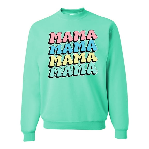 Wild Bobby Mama Mama Mama Unisex Crewneck Sweatshirt