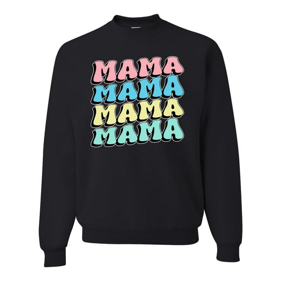 Wild Bobby Mama Mama Mama Unisex Crewneck Sweatshirt