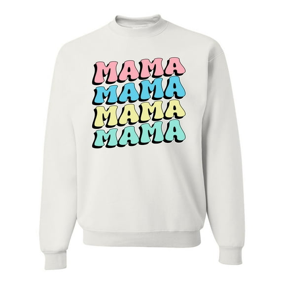 Wild Bobby Mama Mama Mama Unisex Crewneck Sweatshirt