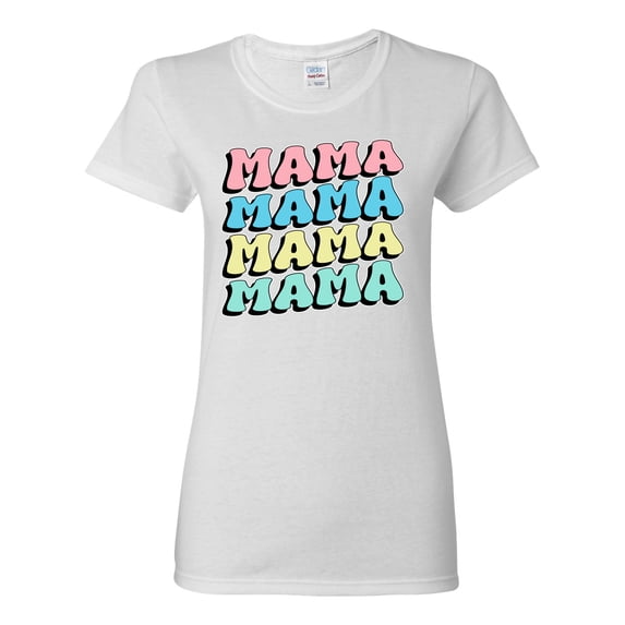 Wild Bobby Mama Mama Mama Women Graphic Tee
