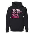 thumbnail image 1 of Wild Bobby Mama Mommy Mom Bruh Girl Mom Unisex Hoodie Sweatshirt, 1 of 6