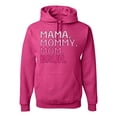 thumbnail image 1 of Wild Bobby Mama Mommy Mom Bruh Girl Mom Unisex Hoodie Sweatshirt, 1 of 6