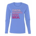 thumbnail image 1 of Wild Bobby Mama Mommy Mom Bruh Girl Mom Women Graphic Long Sleeve Tee, 1 of 6