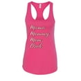 thumbnail image 1 of Wild Bobby Mama Mommy Mom Bruh Women Racerback Tank Top, 1 of 6