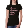 thumbnail image 1 of Wild Bobby Mama Mommy Mom Bruh Women Slim Fit Junior Tee, 1 of 6