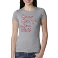 thumbnail image 1 of Wild Bobby Mama Mommy Mom Bruh Women Slim Fit Junior Tee, 1 of 6