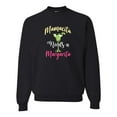 thumbnail image 1 of Wild Bobby, Mamacita Needs a Margarita Mother's Day Unisex Crewneck Sweatshirt, Black, Small, 1 of 6