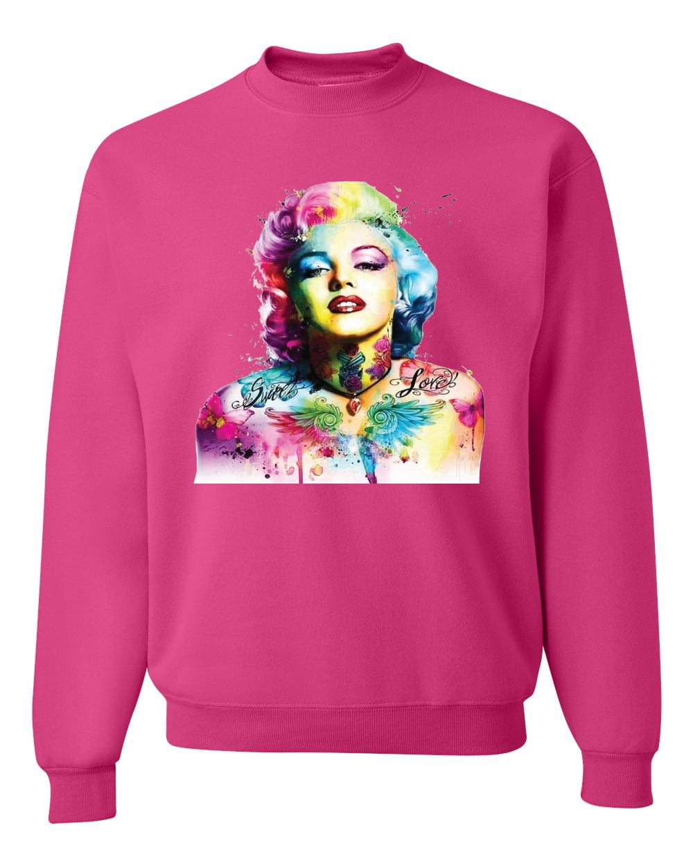 Wild Bobby Marilyn Monroe Multicolor Pop Art Pop Culture Unisex