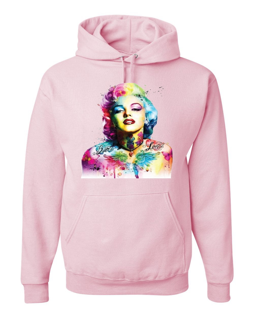 Wild Bobby, Marilyn Monroe Multicolor Pop Art Pop Culture Unisex