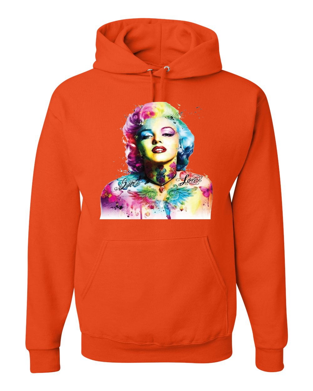 Marilyn monroe shop red hoodie