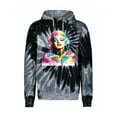 thumbnail image 1 of Wild Bobby Marilyn Monroe Multicolor Pop Art Pop Culture Unisex Graphic Hoodie Sweatshirt, Spiral Black, XX-Large, 1 of 1