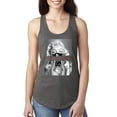 thumbnail image 1 of Wild Bobby, Marilyn Savage Bandana, Streetwear, Ladies Racerback Tank Top, Dark Grey, X-Large, 1 of 4
