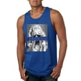 thumbnail image 1 of Wild Bobby, Marilyn Savage Bandana, Streetwear, Men Graphic Tank Top, Royal, Small, 1 of 4