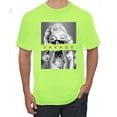 thumbnail image 1 of Wild Bobby, Marilyn Savage Bandana, Streetwear, Men Graphic Tee, Safety Green, X-Large, 1 of 4
