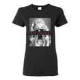 thumbnail image 1 of Wild Bobby, Marilyn Savage Bandana, Streetwear, Women Graphic Tee, Black, Large, 1 of 4