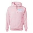 thumbnail image 1 of Wild Bobby, Mermaid Vibes Cute Shimmer | Mens Fashion Hooded Sweatshirt Graphic Hoodie, Light Pink, Large, 1 of 3