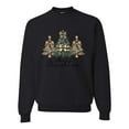 thumbnail image 1 of Wild Bobby Merry Christmas Gold Glitter Christmas Tree Design Unisex Sweater Crewneck Sweatshirt, 1 of 5
