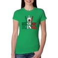 thumbnail image 1 of Wild Bobby Mexican King Latin Pride Women Slim Fit Junior Tee, Kelly, Large, 1 of 5
