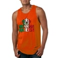thumbnail image 1 of Wild Bobby Mexican Queen Latin Pride Men Graphic Tank Top, Orange, Medium, 1 of 5