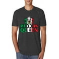 thumbnail image 1 of Wild Bobby Mexican Queen Latin Pride Men Premium Tri Blend Tee, Vintage Black, Medium, 1 of 5
