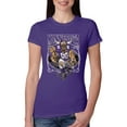 thumbnail image 1 of Wild Bobby, Minnesota Fans | MIN Fantasy Football ,Sports, Women Slim Fit Junior Tee, Purple Rush, XX-Large, 1 of 4