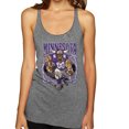 thumbnail image 1 of Wild Bobby, Minnesota Fans | MIN Fantasy Football ,Sports, Women Tri-Blend Racerback Tank Top, Premium Heather, Small, 1 of 4