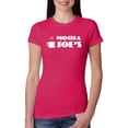 thumbnail image 1 of Wild Bobby, Mocha Joe's Coffee Stand Shop Logo | Womens Pop Culture Junior Fit Tee, Raspberry, X-Large, 1 of 1