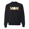 thumbnail image 1 of Wild Bobby, Mom Daisy Mother's Day Unisex Crewneck Sweatshirt, Black, Small, 1 of 6
