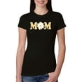 thumbnail image 1 of Wild Bobby, Mom Daisy Mother's Day Womens Slim Fit Junior Tee, Black, Small, 1 of 6