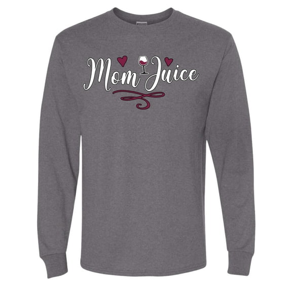 Wild Bobby Mom Juice Men Long Sleeve Shirt