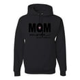 thumbnail image 1 of Wild Bobby, Mom Mode All Day Everyday Mother's Day Unisex Hoodie Sweatshirt, Black, Small, 1 of 6