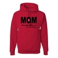 thumbnail image 1 of Wild Bobby, Mom Mode All Day Everyday Mother's Day Unisex Hoodie Sweatshirt, Red, Medium, 1 of 6