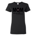 thumbnail image 1 of Wild Bobby, Mom Mode All Day Everyday Mother's Day Womens Graphic Tee, Black, Small, 1 of 6