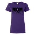 thumbnail image 1 of Wild Bobby, Mom Mode All Day Everyday Mother's Day Womens Graphic Tee, Purple, 3X-Large, 1 of 6