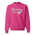 thumbnail image 1 of Wild Bobby, Mommy to Be Pregnancy Reveal Gift Parents to Be, Pop Culture, Unisex Crewneck Graphic Sweatshirt, Fuschia, Medium, 1 of 3