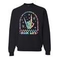 thumbnail image 1 of Wild Bobby Motherhood Some Days I Rock It Skeleton Hand Unisex Crewneck Sweatshirt, 1 of 6