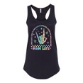 thumbnail image 1 of Wild Bobby Motherhood Some Days I Rock It Skeleton Hand Women Racerback Tank Top, 1 of 6