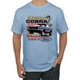 thumbnail image 1 of Wild Bobby, Mustang Cobra Performance Ford Cars and Trucks Men Graphic Tee, Light Blue, Large, 1 of 6