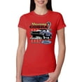 thumbnail image 1 of Wild Bobby Mustang Cobra Performance Ford Cars and Trucks Women Slim Fit Junior Tee, Red, Small, 1 of 6