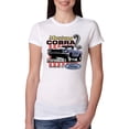 thumbnail image 1 of Wild Bobby, Mustang Cobra Performance Ford Cars and Trucks Women Slim Fit Junior Tee, White, Medium, 1 of 6