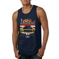 thumbnail image 1 of Wild Bobby, Mustang Powered by Ford Performance Cars and Trucks Men Graphic Tank Top, Navy, 3X-Large, 1 of 6