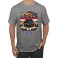 thumbnail image 1 of Wild Bobby, Mustang Powered by Ford Performance Cars and Trucks Men Graphic Tee, Heather Grey, Small, 1 of 6