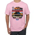 thumbnail image 1 of Wild Bobby, Mustang Powered by Ford Performance Cars and Trucks Men Graphic Tee, Light Pink, X-Large, 1 of 6