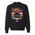 thumbnail image 1 of Wild Bobby, Mustang Powered by Ford Performance Cars and Trucks Unisex Crewneck Graphic Sweatshirt, Black, 5X-Large, 1 of 6