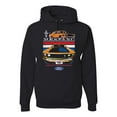 thumbnail image 1 of Wild Bobby, Mustang Powered by Ford Performance Cars and Trucks Unisex Graphic Hoodie Sweatshirt, Black, Small, 1 of 6