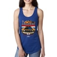 thumbnail image 1 of Wild Bobby, Mustang Powered by Ford Performance Cars and Trucks Women Racerback Tank Top, Royal, Medium, 1 of 6