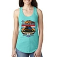 thumbnail image 1 of Wild Bobby, Mustang Powered by Ford Performance Cars and Trucks Women Racerback Tank Top, Tahiti Blue, Small, 1 of 6
