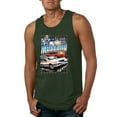 thumbnail image 1 of Wild Bobby, Mustang Untamed American Spirit Ford Cars and Trucks Men Graphic Tank Top, Forest Green, 3X-Large, 1 of 6