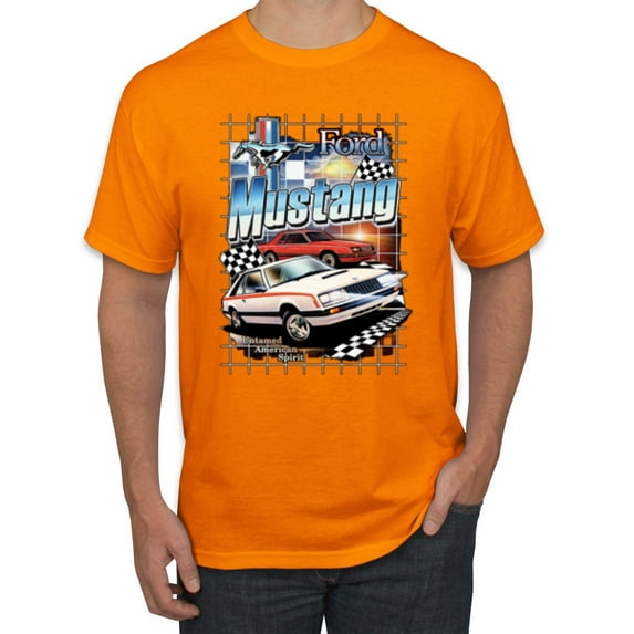 Wild Bobby Mustang Untamed American Spirit Ford Men Tee